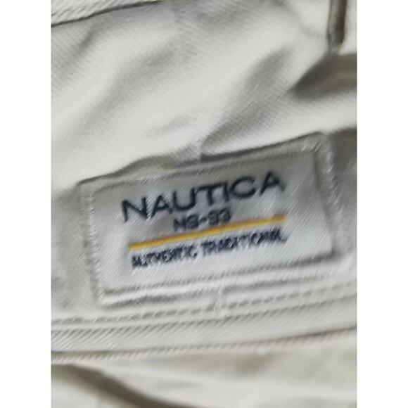 Nautica Clipper NS-83 Relax Fit Men's Shorts Color Stone Cotton Size 42W - Picture 10 of 16